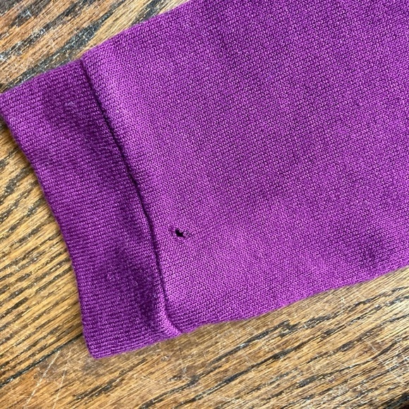 Girls OshKosh B'gosh Top Size 7/7A Purple Long Sleeve - Picture 5 of 5